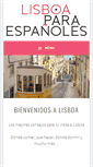 Mobile Screenshot of lisboaparaespanoles.com